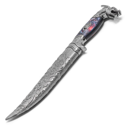 11.25" – Ornate Dragon Dagger | Stainless Steel Display Dagger