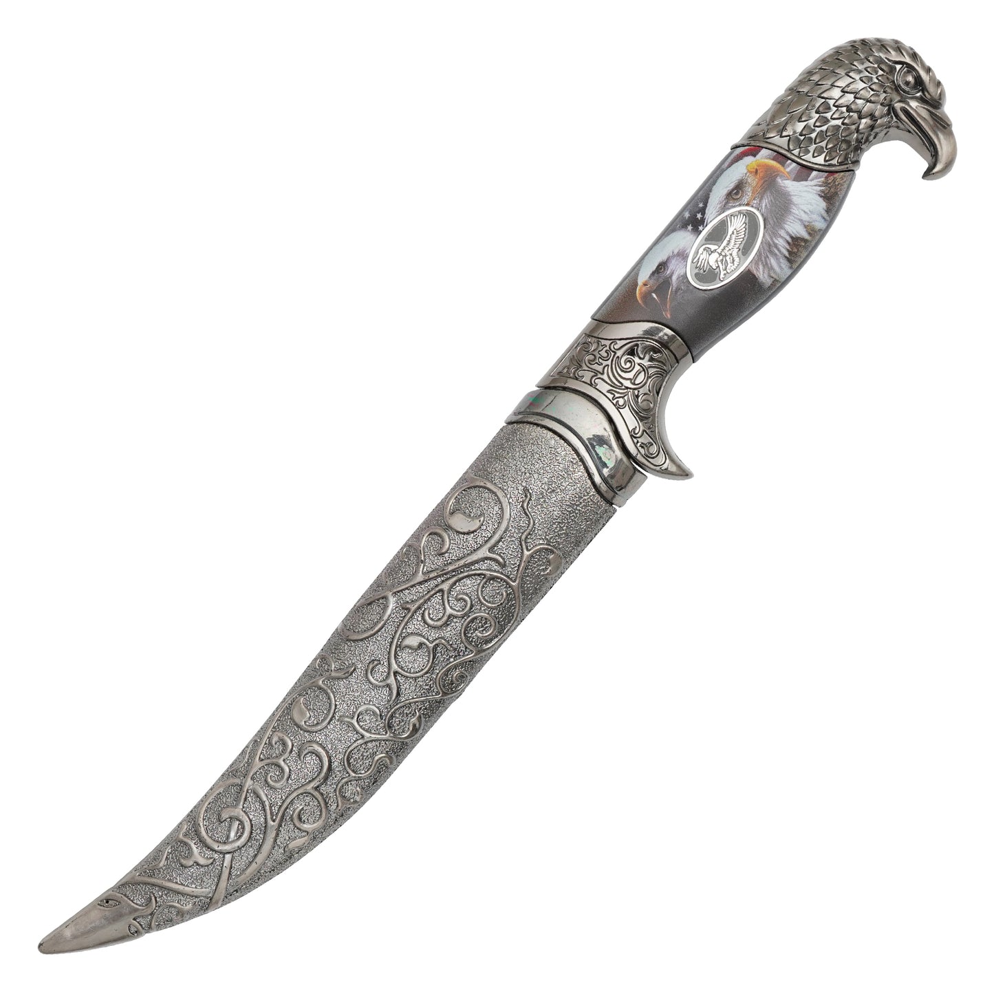11" – Ornate Eagle Dagger | Stainless Steel Display Dagger