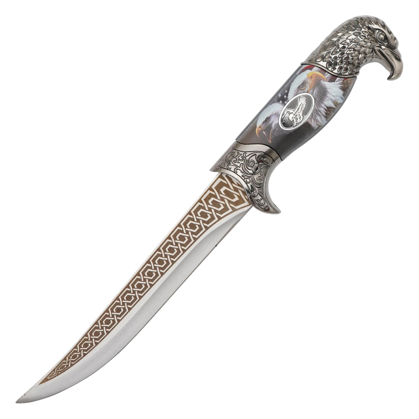 11" – Ornate Eagle Dagger | Stainless Steel Display Dagger