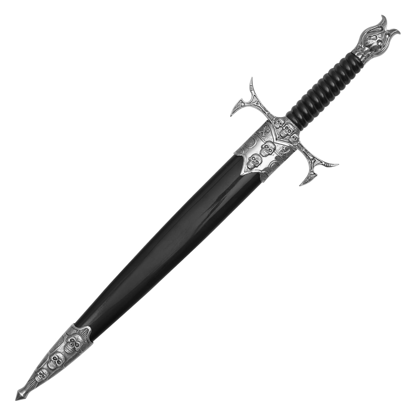 12.75" Medieval Skull Dagger | Medieval Steel Dagger