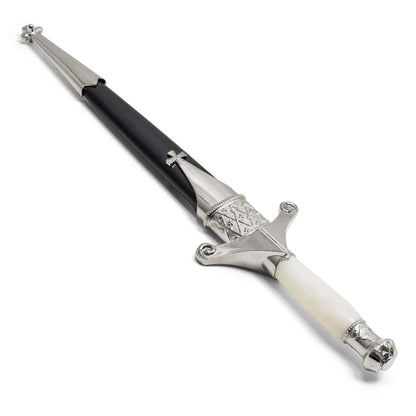 12" Crusader Cross Dagger | Medieval Steel Dagger
