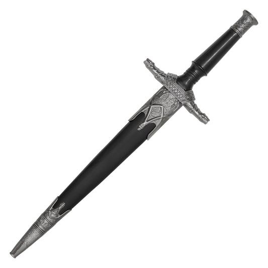 12" Gothic Medieval Dagger | Medieval Steel Dagger