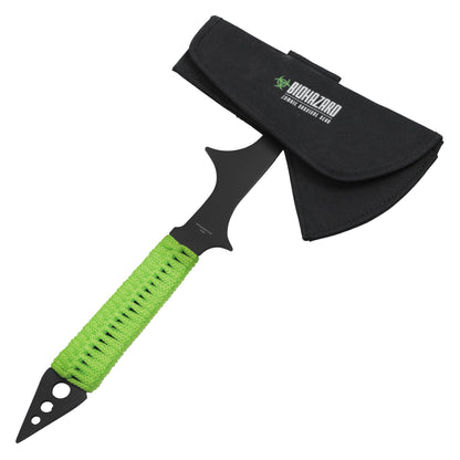 15" Green Tactical Tomahawk Axe