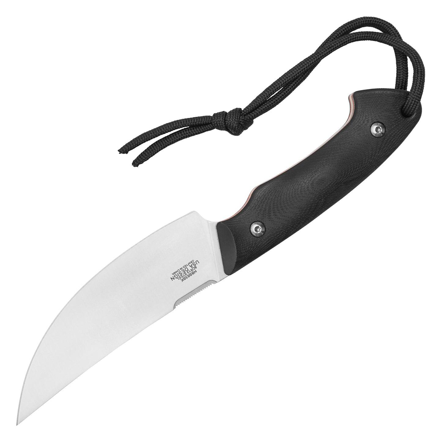 Buckshot Knives – 8.75" Black Hunting Knife | D2 Hunting Knife