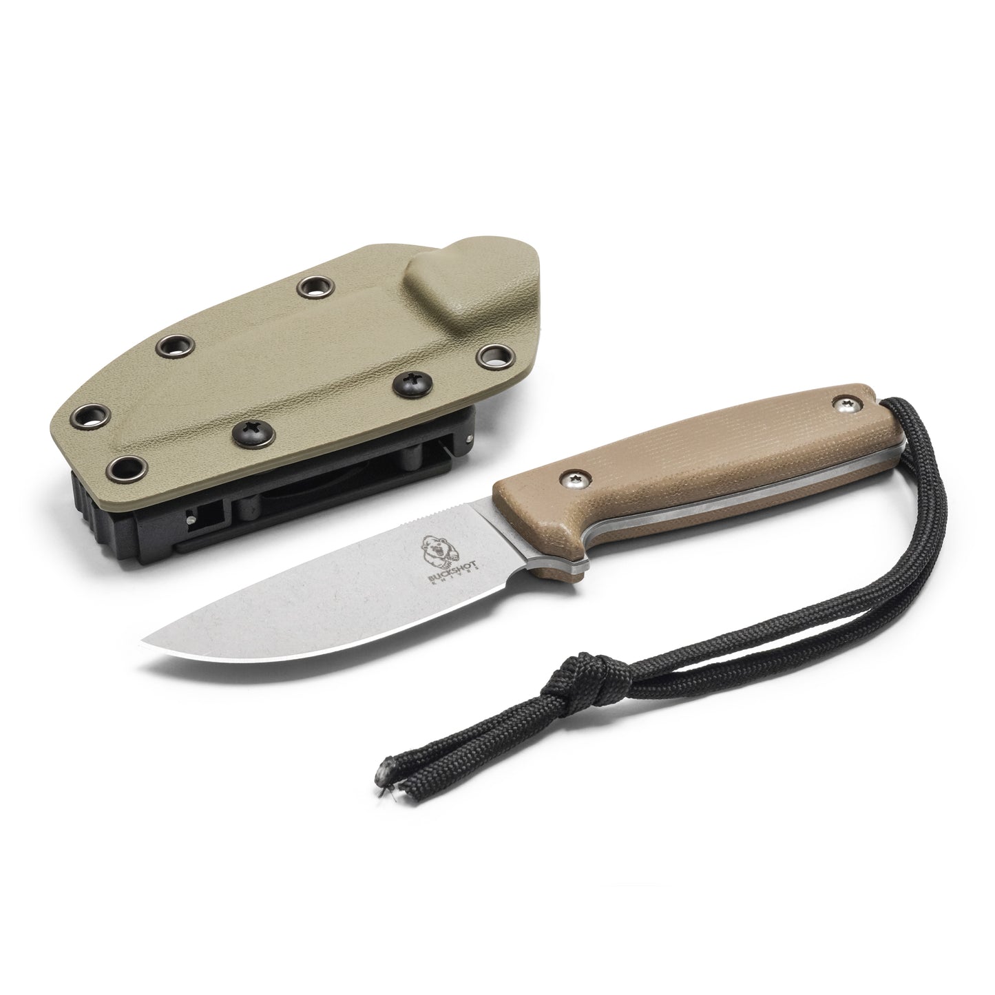 Buckshot Knives – 7.25" Desert Compact Hunting Knife | D2 Hunting Knife