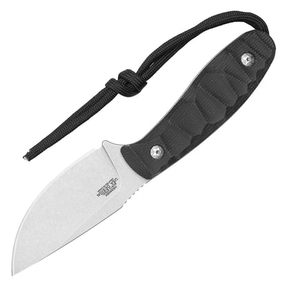 Buckshot Knives – 7.5" Black Grip Hunting Knife | D2 Hunting Knife
