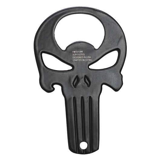 Wartech - 3.25" Black Skull | Bottle Opener