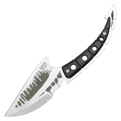 Wartech - 8.25" Black Fossil Knife