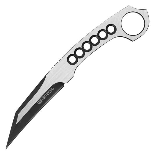 Wartech - 7.25” Full Tang Perforated 2-Tone | Fixed Blade Hunting Knife