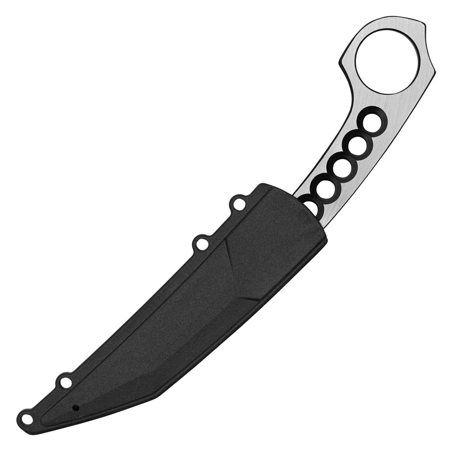 Wartech - 7.25” Full Tang Perforated 2-Tone | Fixed Blade Hunting Knife