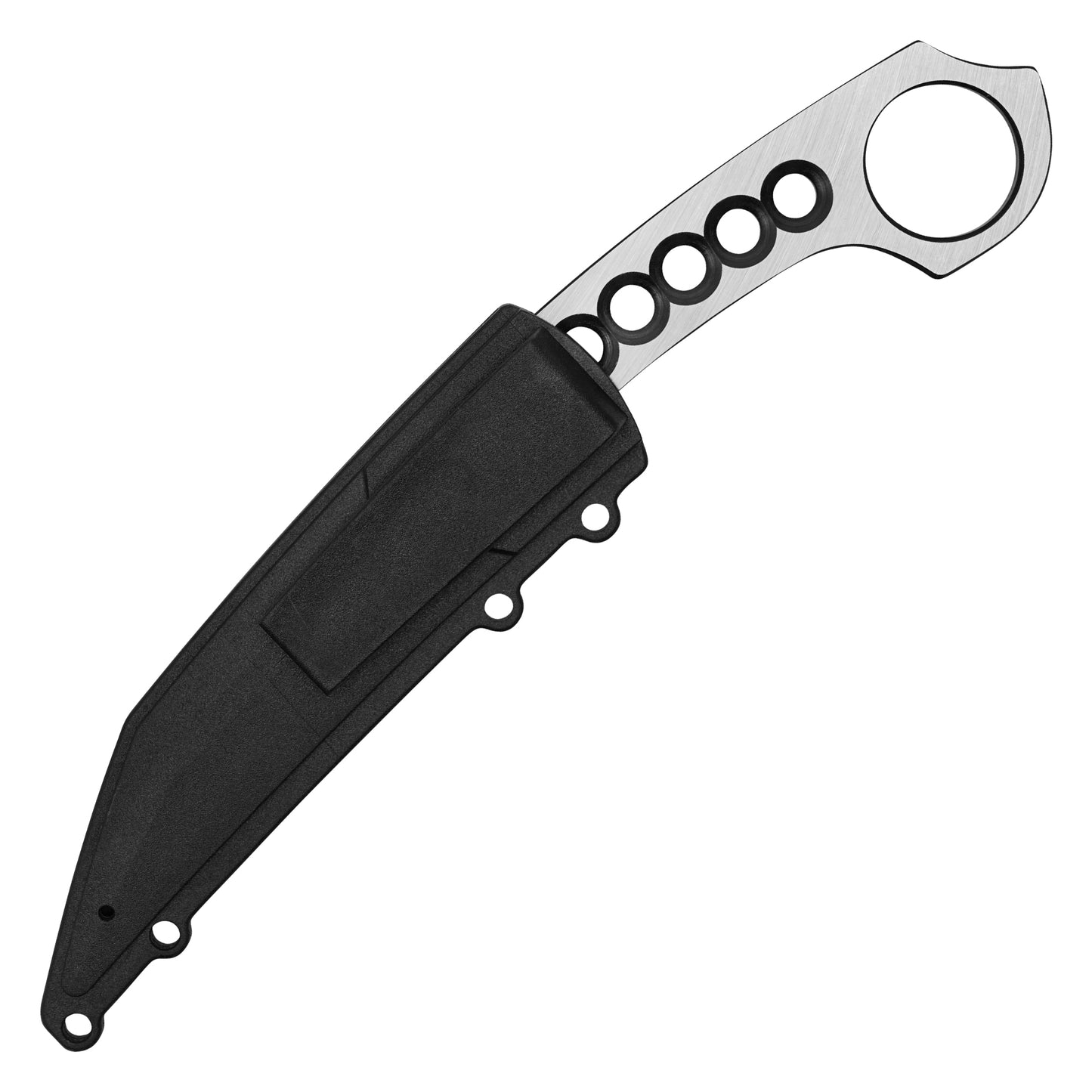 Wartech - 7.25” Full Tang Perforated 2-Tone | Fixed Blade Hunting Knife