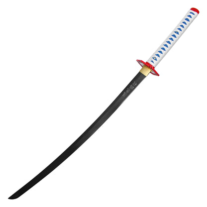 Demon Slayer – Giyuu's Water Breathing Nichirin Katana | Carbon Steel Display Sword
