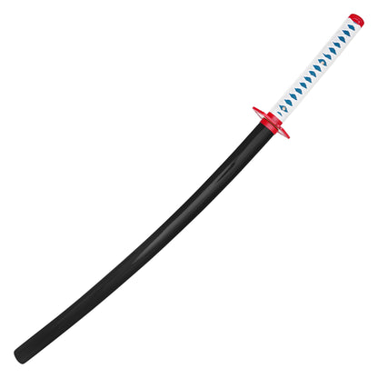 Demon Slayer – Giyuu's Water Breathing Nichirin Katana | Carbon Steel Display Sword