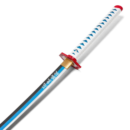Demon Slayer – Giyuu's Water Breathing Nichirin Katana | Carbon Steel Display Sword