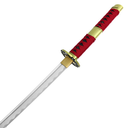 One Piece - Roronoa Zoro's "Sandai Kitetsu" Sword Replica | Collectible Display Carbon Steel Hand Forged  Katana