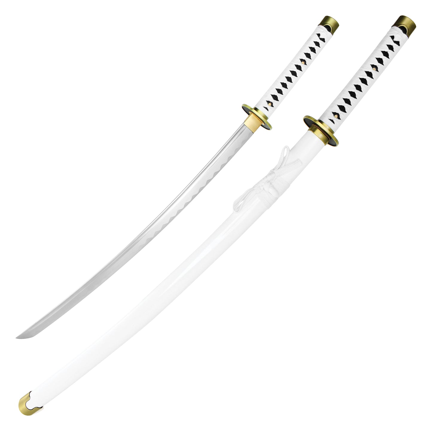 One Piece - Roronoa Zoro's "Wado Ichimonji" Sword Replica | Collectible Display Carbon Steel Katana