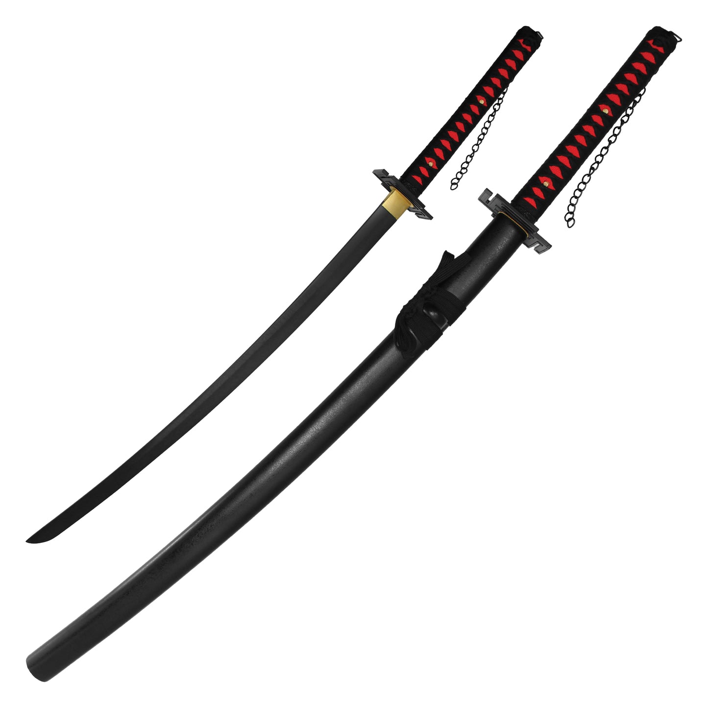 Bleach - Ichigo Kurosaki’s "Tensa Zangetsu" Sword Replica | Hand Forged Collectible Display Carbon Steel Katana