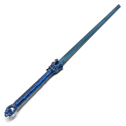43" – Blue Dragon Steel Katana | Stainless Steel Display Sword