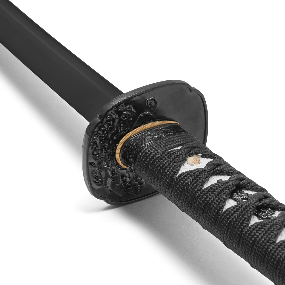 Onikiri - Midnight Floral Katana | Collectible Display Carbon Steel Sword