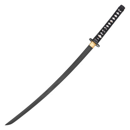 Onikiri - Midnight Floral Katana | Collectible Display Carbon Steel Sword