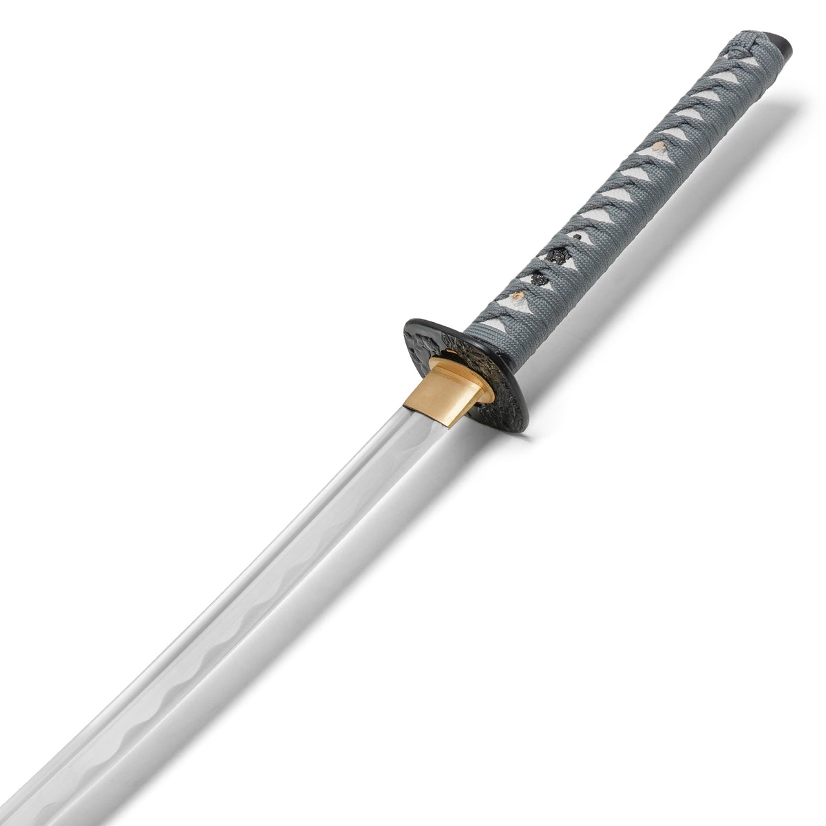 Onikiri - Azure Cloud Marble Katana | Collectible Display Carbon Steel Sword