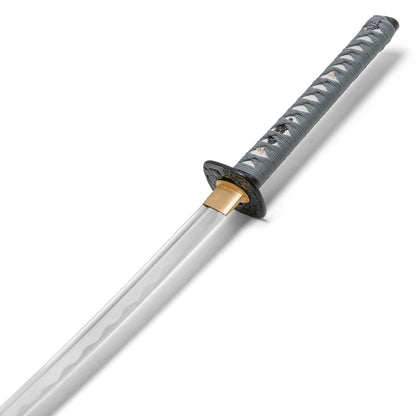 Onikiri - Azure Cloud Marble Katana | Collectible Display Carbon Steel Sword