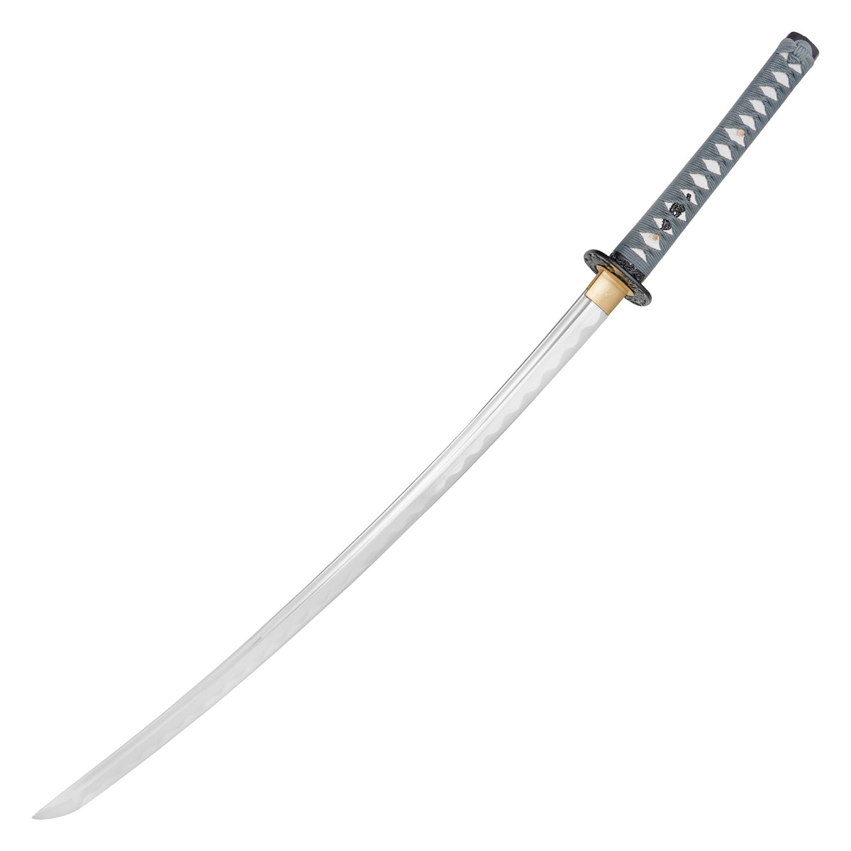 Onikiri - Azure Cloud Marble Katana | Collectible Display Carbon Steel Sword