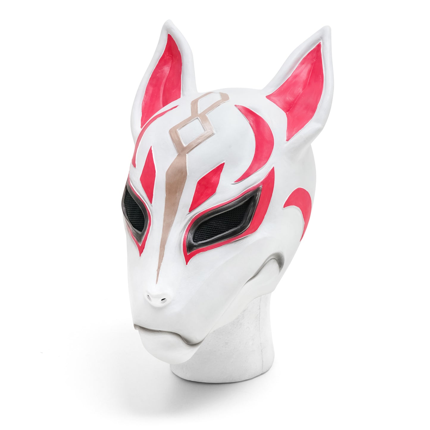 Kitsune Fox Mask - Latex Helmet Style | Collectible Costume Mask