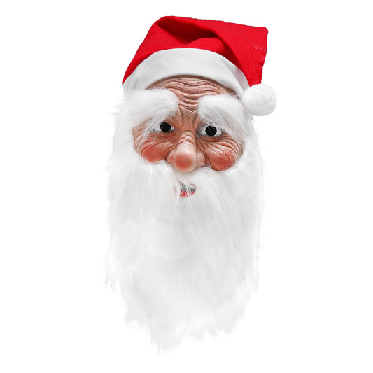 Santa Claus Mask - Latex Strapped | Collectible Costume Mask