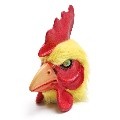 Chicken Mask - Latex Helmet Style | Collectible Costume Mask