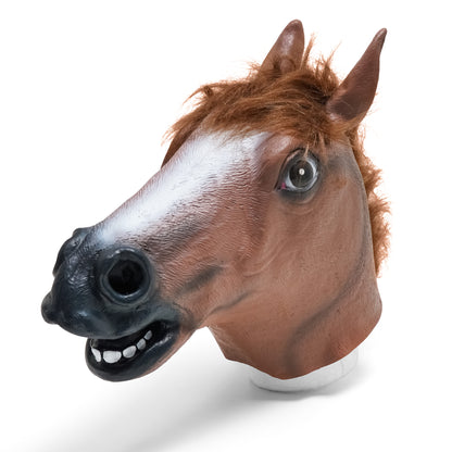 Horse Head Mask - Latex Helmet Style | Collectible Costume Mask