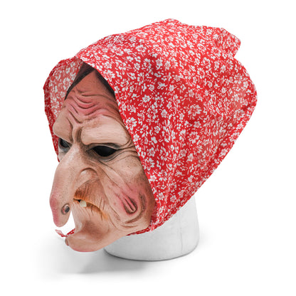 Hooded Witch Mask - Latex Strapped | Collectible Costume Mask