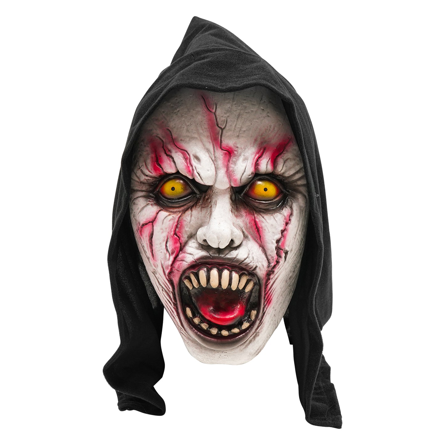 Hooded Ghoul Mask - Latex Strapped | Collectible Costume Mask