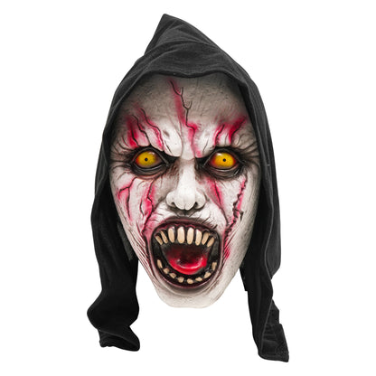 Hooded Ghoul Mask - Latex Strapped | Collectible Costume Mask