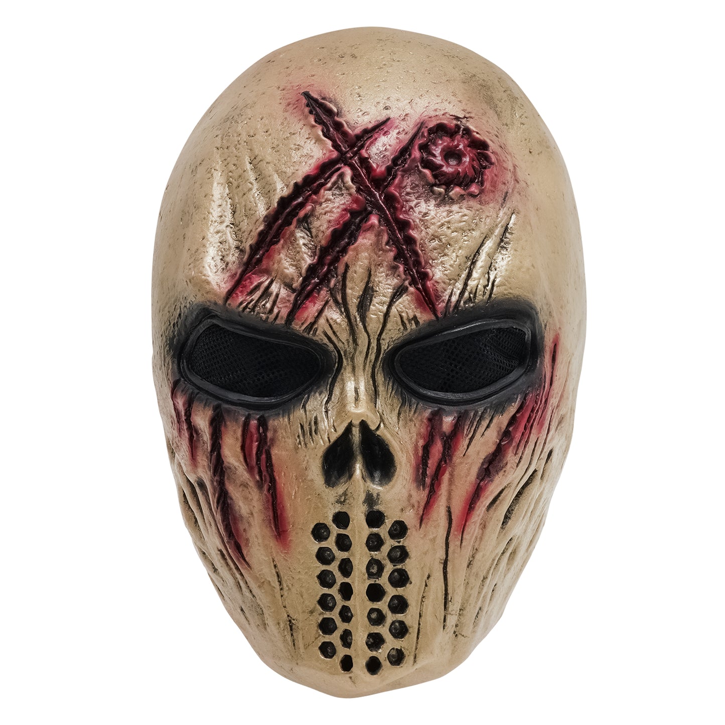 Scar Skull Mask - Latex Helmet Style | Collectible Costume Mask