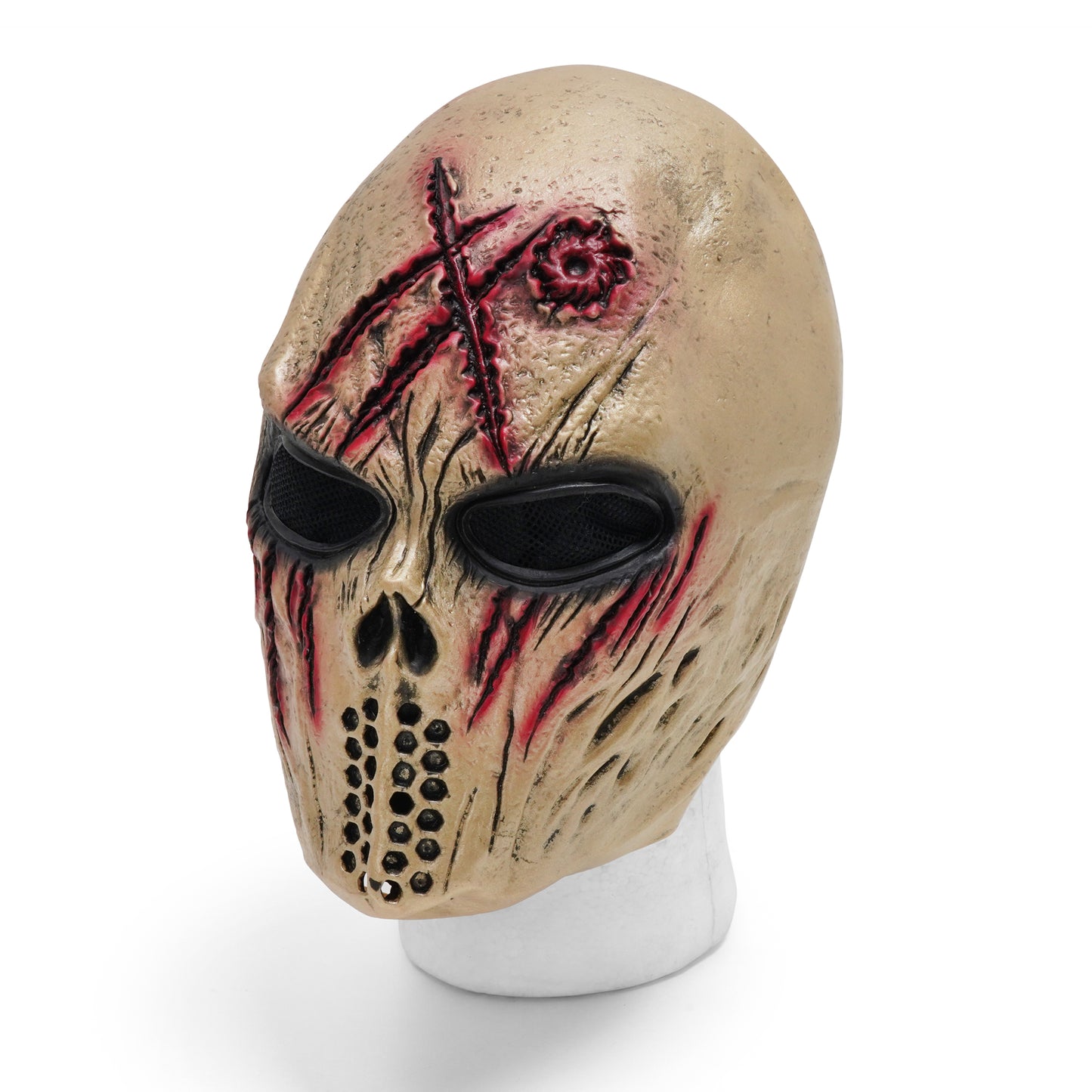 Scar Skull Mask - Latex Helmet Style | Collectible Costume Mask