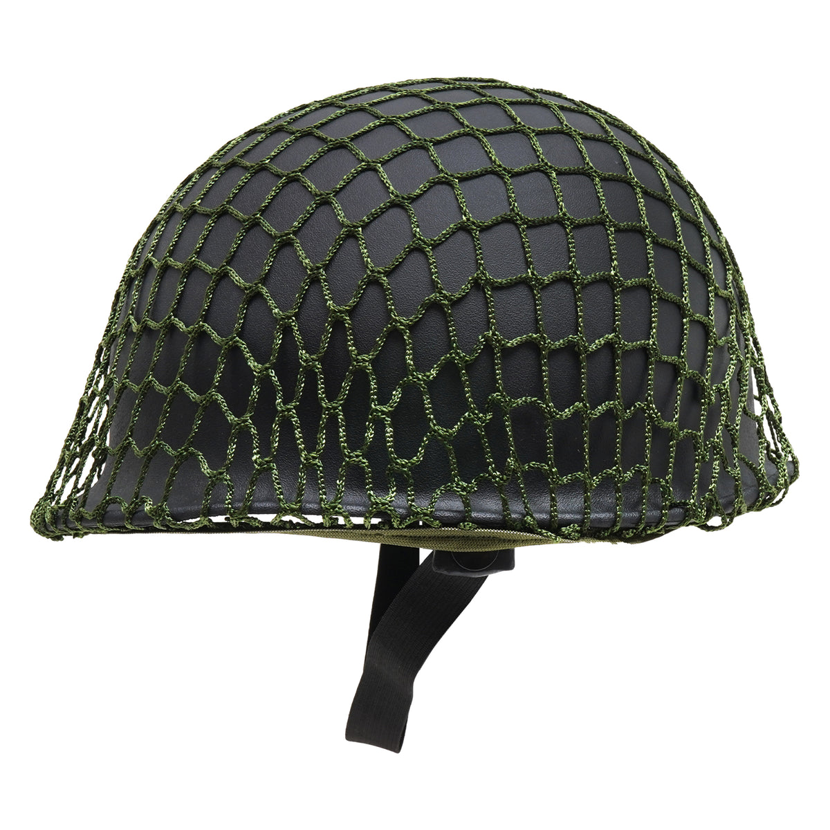 German Army Stahlhelm w/ Green Net | Collectible Foam Helmet