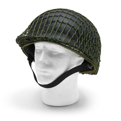 German Army Stahlhelm w/ Green Net | Collectible Foam Helmet