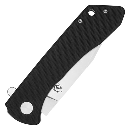 Buckshot Knives – 8.5" Black D2 | Ball Bearing Pocket Knife