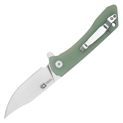 Buckshot Knives – 8.5" Jade D2 | Ball Bearing Pocket Knife