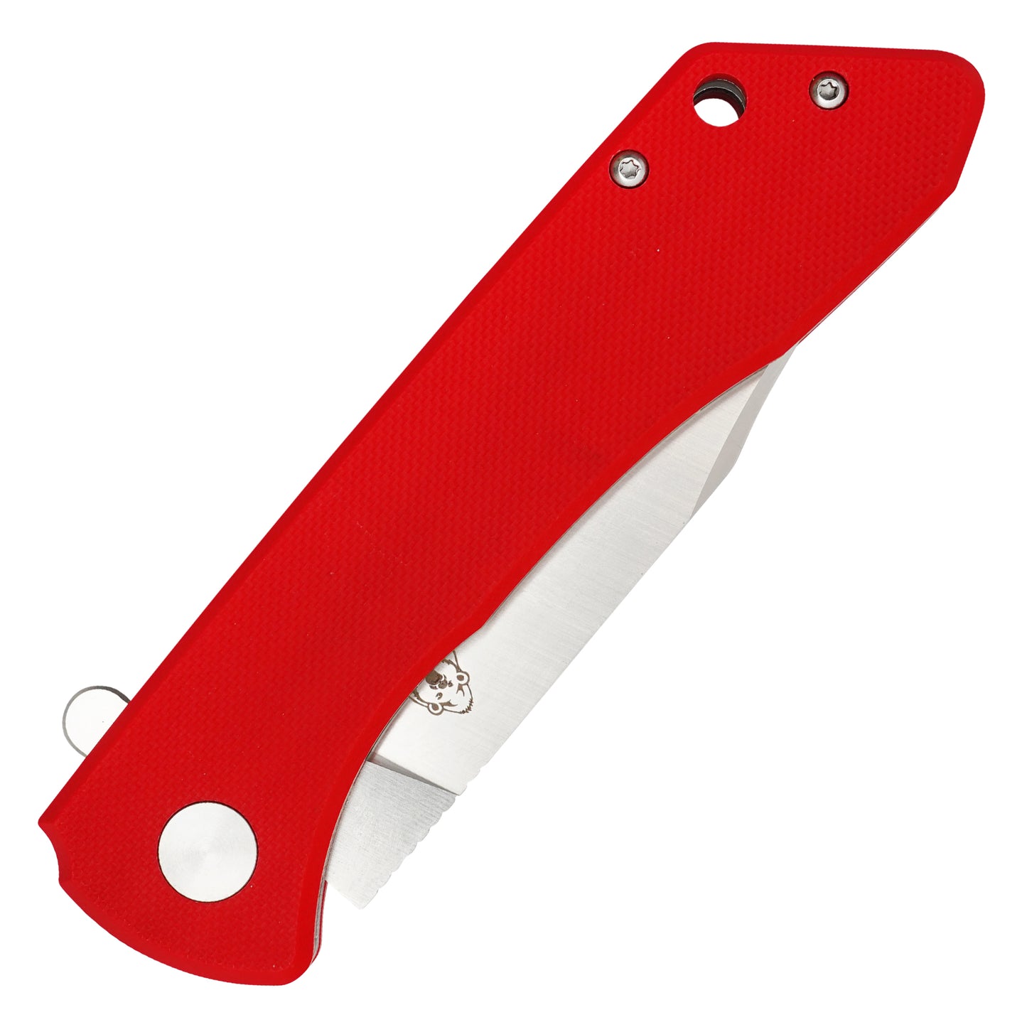 Buckshot Knives – 8.25" Red D2 | Ball Bearing Pocket Knife