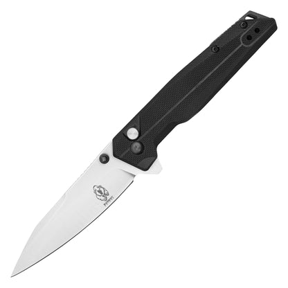 Buckshot Knives – 7.5" Black G10 | Ball Bearing Pocket Knife