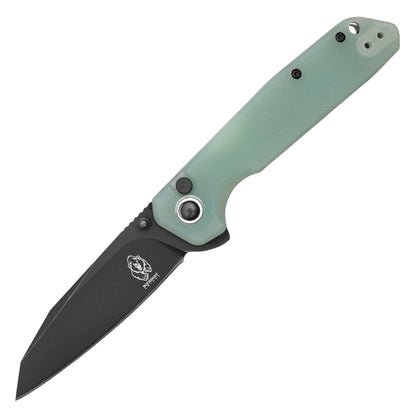 Buckshot Knives – 7.75" Jade G10 | Ball Bearing Pocket Knife