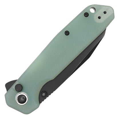 Buckshot Knives – 7.75" Jade G10 | Ball Bearing Pocket Knife