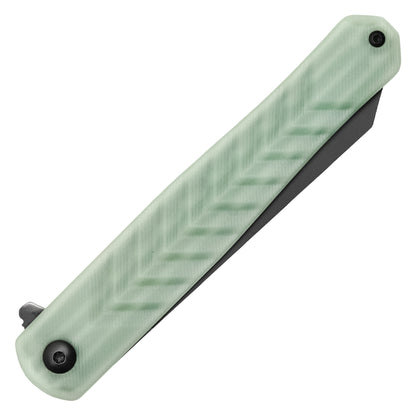 Buckshot Knives - 8.5" D2 Slim Jade | Ball Bearing Pocket Knife