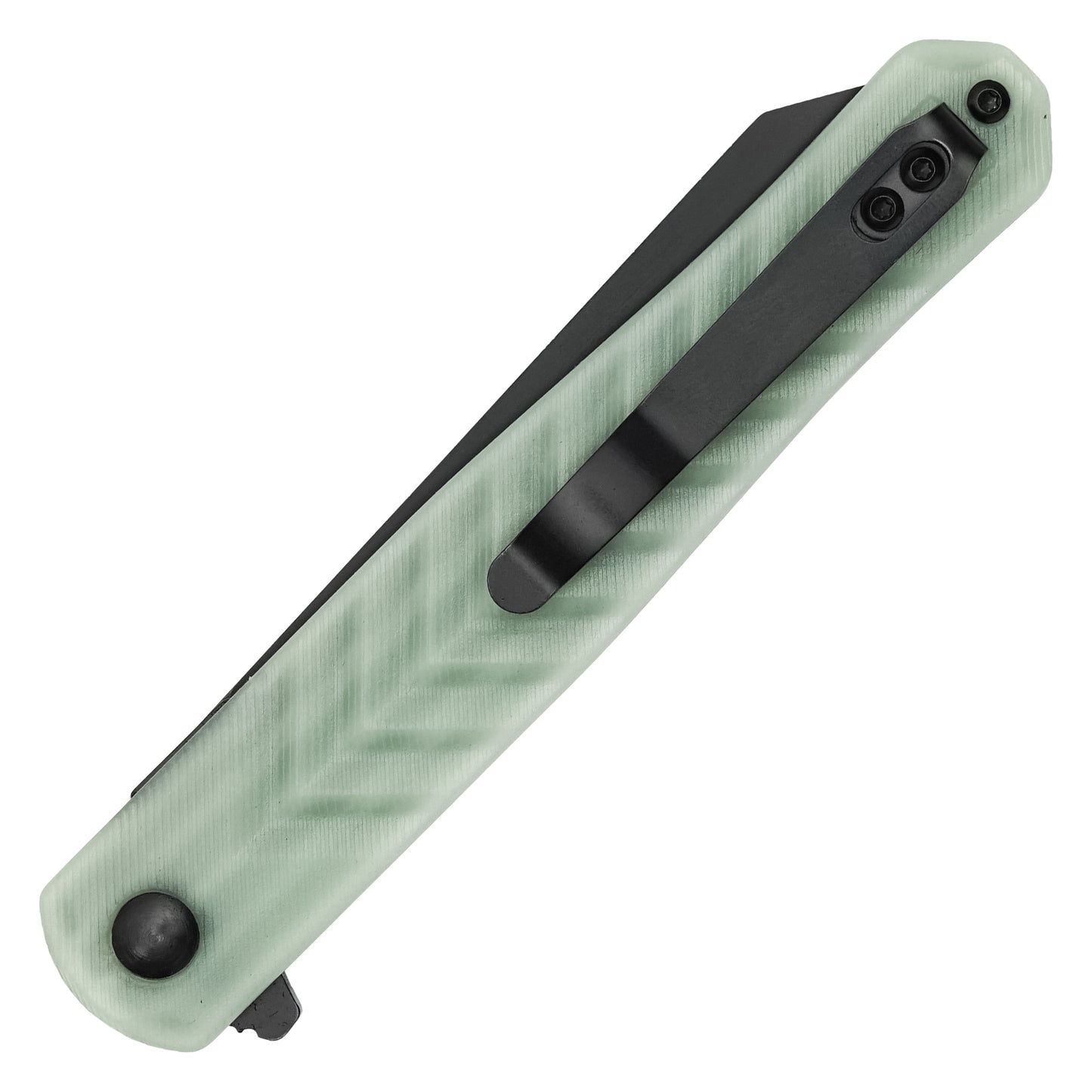 Buckshot Knives - 8.5" D2 Slim Jade | Ball Bearing Pocket Knife