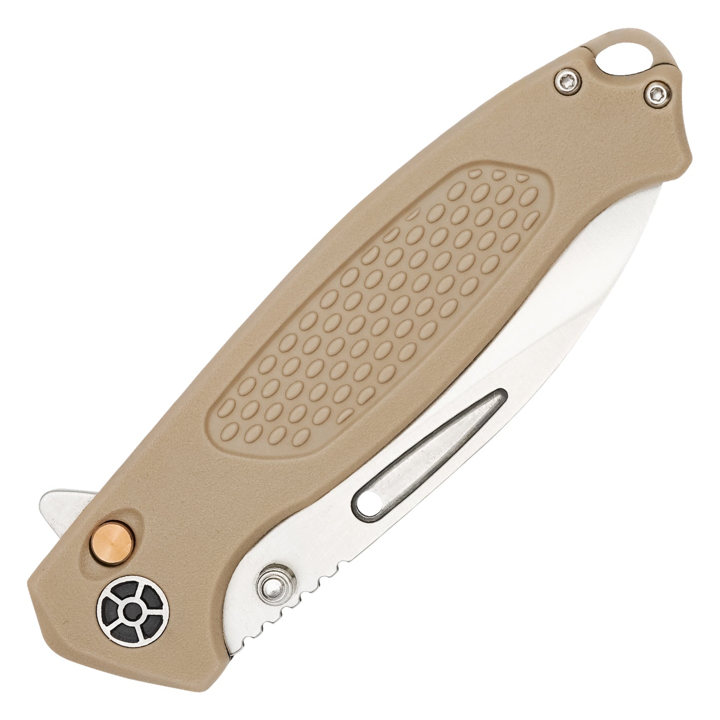 Buckshot Knives - 8.25" D2 Desert Textured | Ball Bearing Pocket Knife