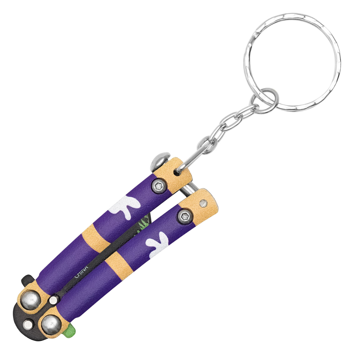 Demon Slayer - Enma | Collectible Butterfly Knife Keychain