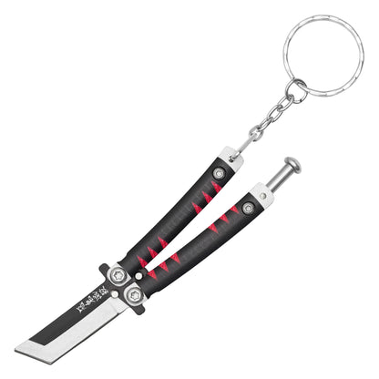 Demon Slayer - Tanjiro | Collectible Butterfly Knife Keychain
