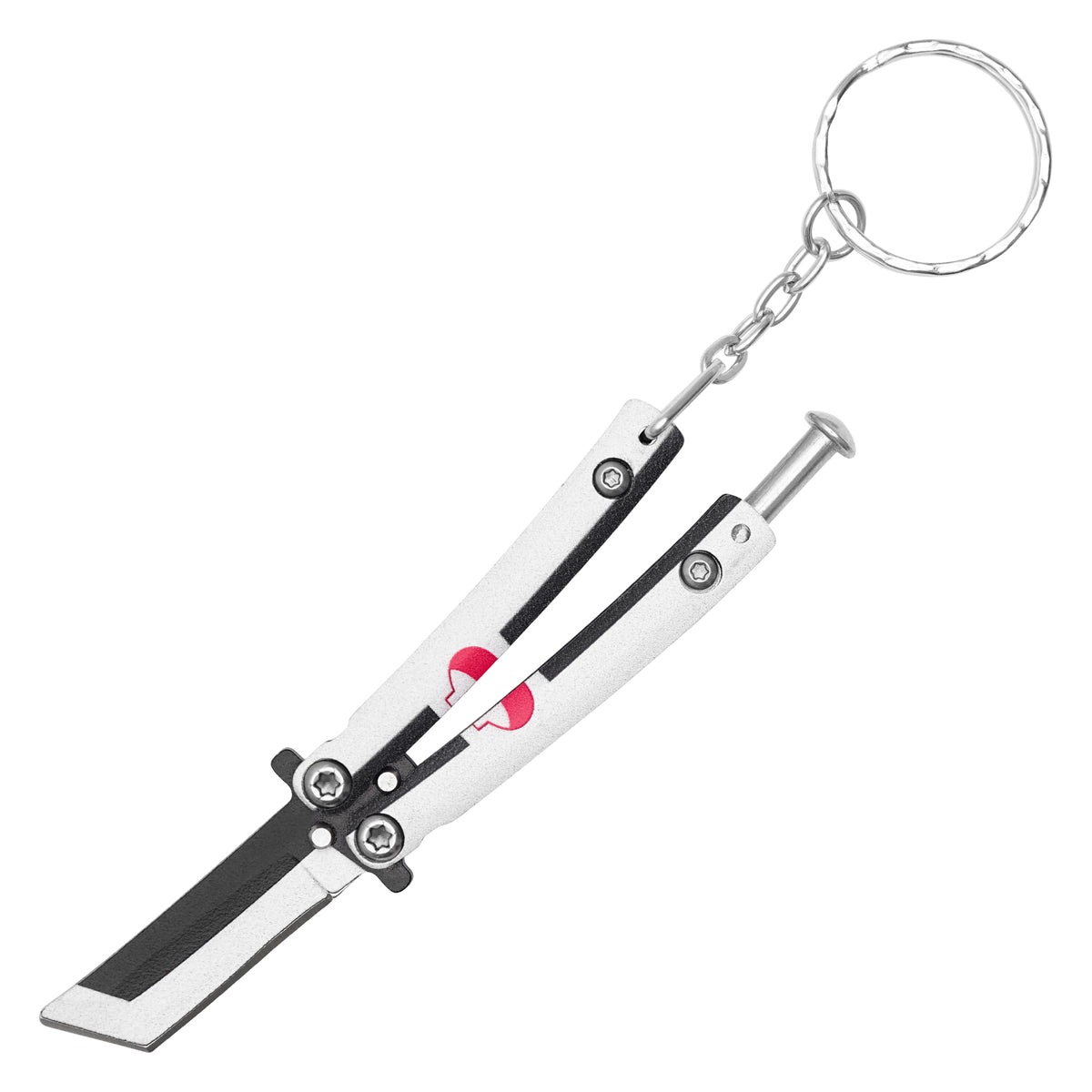 Naruto - White Kusanagi | Collectible Butterfly Knife Keychain